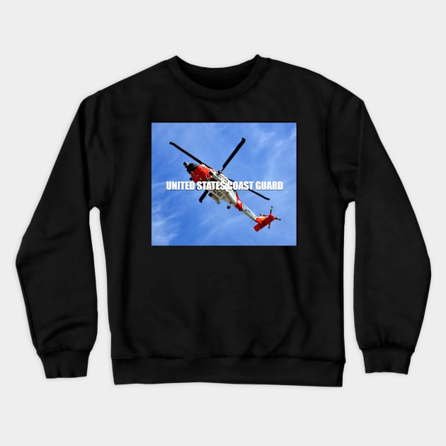 US Coast Guard face mask design A Crewneck Sweatshirt by dltphoto